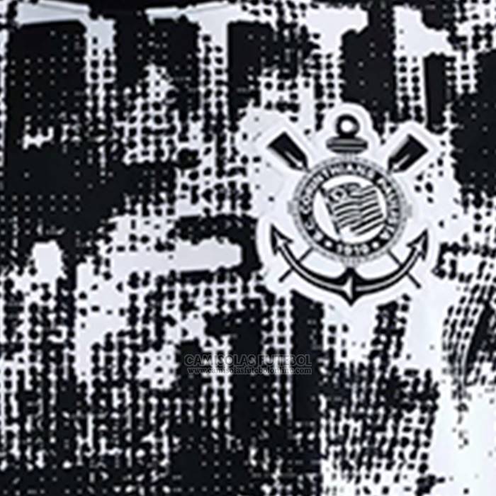 Camisola Pre Match del Corinthians 2026 Preto